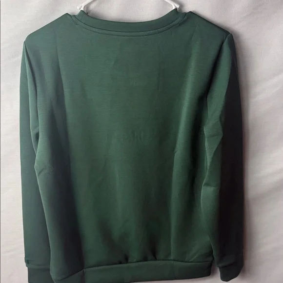 Hunter Forest Green Crewneck Sweater - Picture 7 of 7